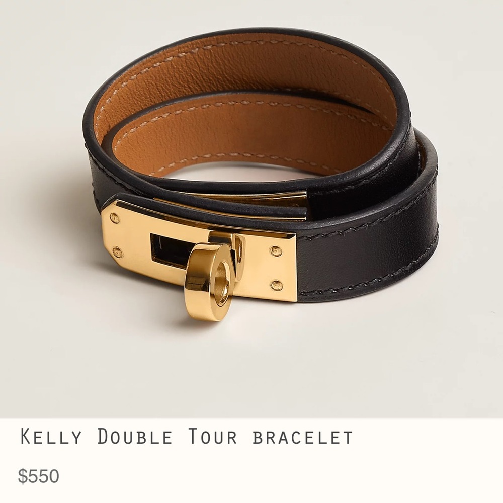 Kelly double tour bracelet